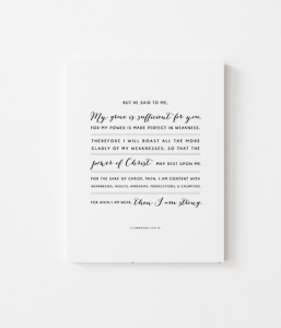 2 Corinthians 12:9-10